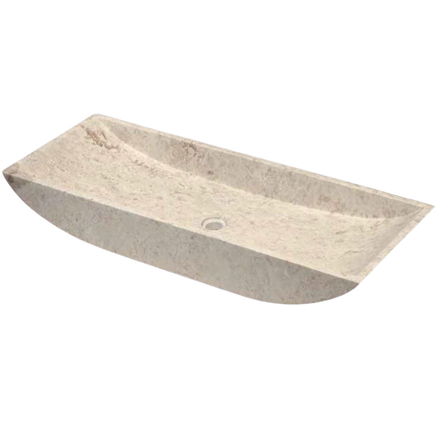 Lavabo Arco Beige - 40cm x 100CM x 30cm height
